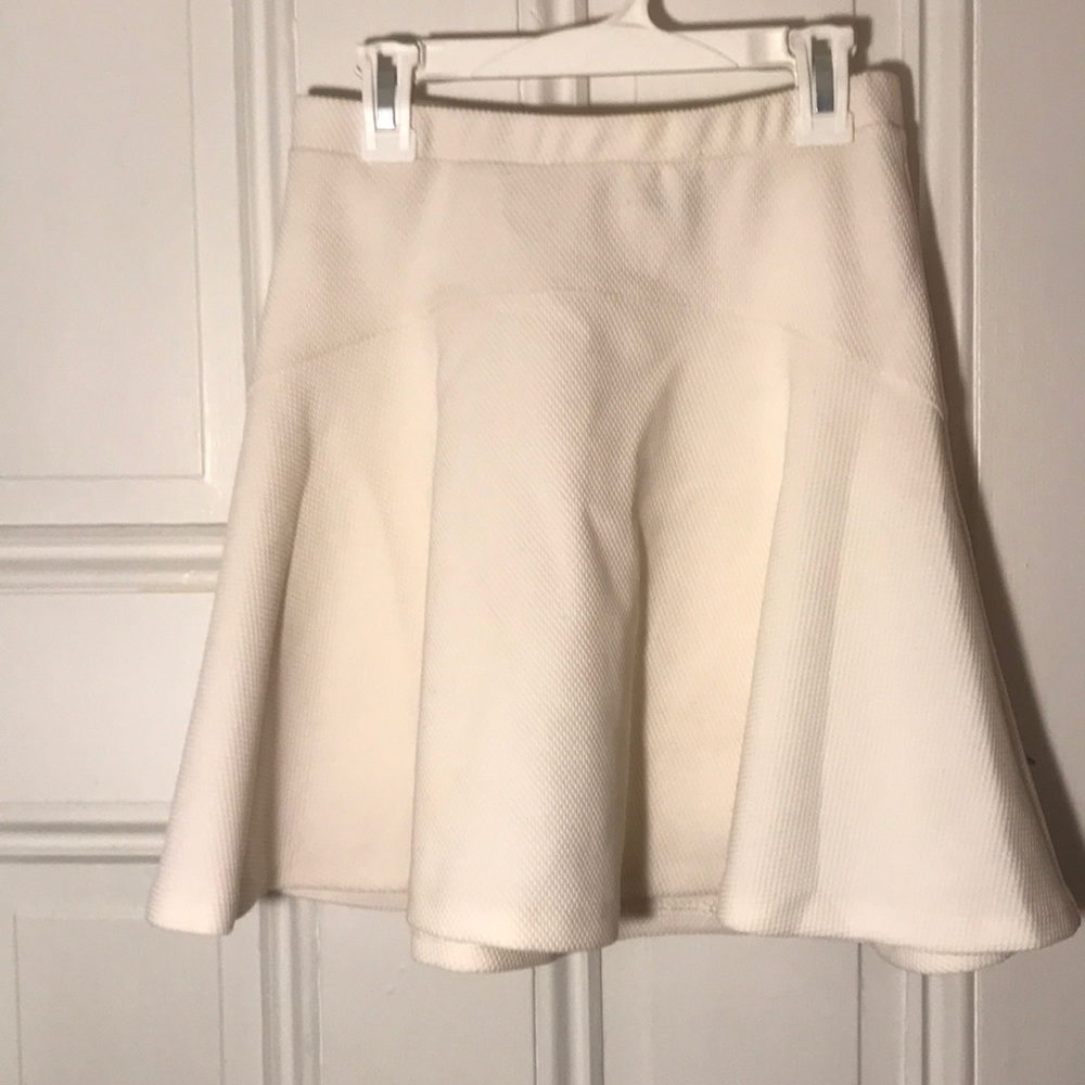 Necessary objects, White skater skirt